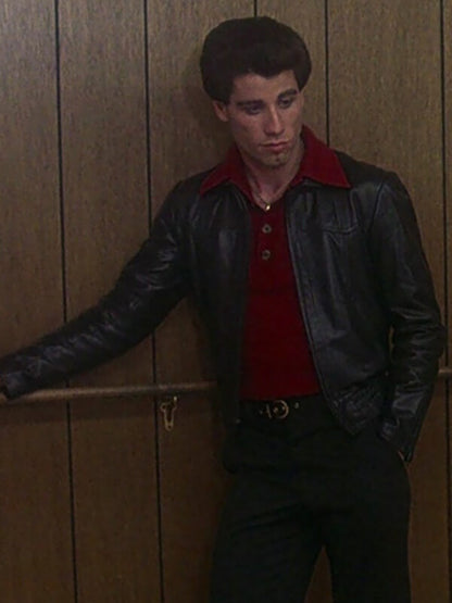 Saturday Night Fever John Travolta Leather Jacket