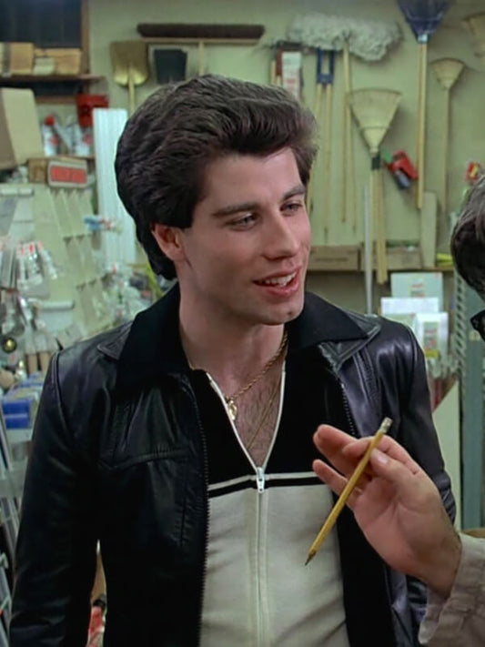Saturday Night Fever John Travolta Leather Jacket