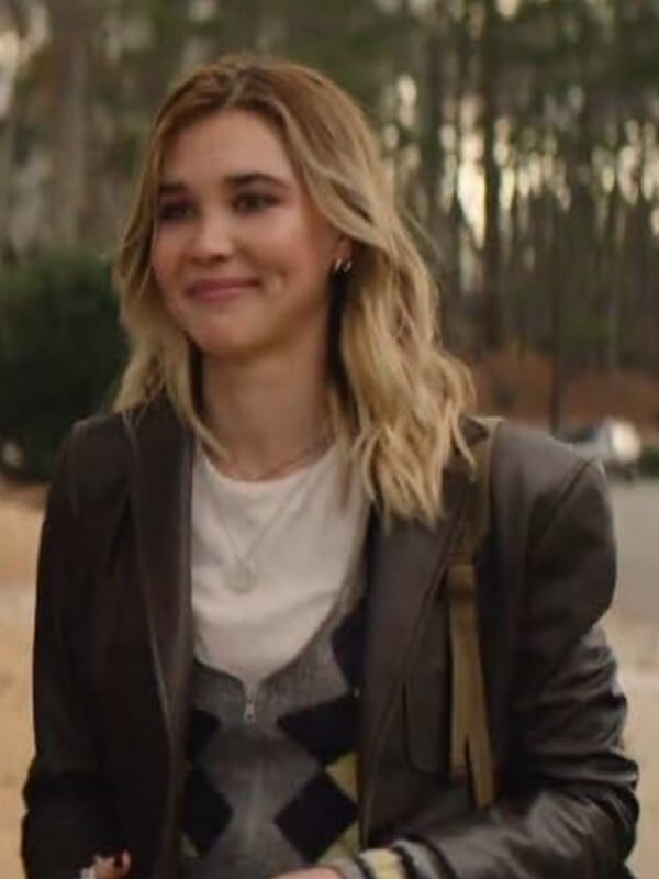 Scream 7 Isabel May Black Leather Jacket