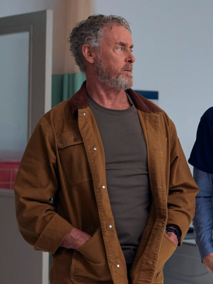 Scrubs S01 Dr. Perry Cox Brown Cotton Jacket
