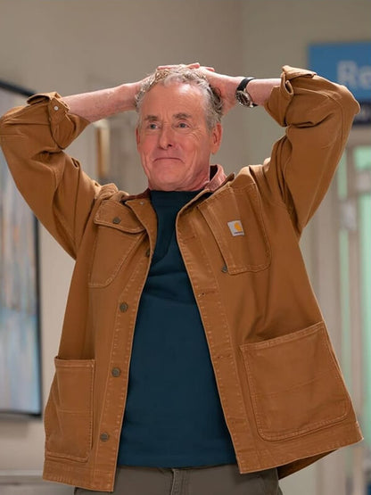 Scrubs S01 Dr. Perry Cox Brown Cotton Jacket