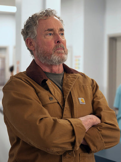 Scrubs S01 Dr. Perry Cox Brown Cotton Jacket