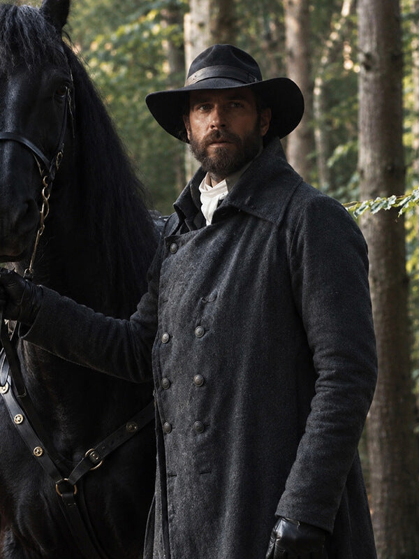 Sense and Sensibility 2026 Colonel Brandon Wool Coat