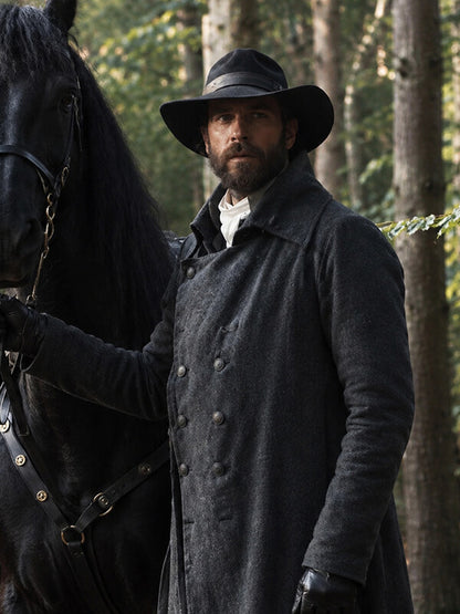 Sense and Sensibility 2026 Colonel Brandon Wool Coat