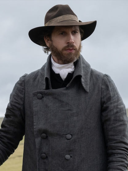 Sense and Sensibility 2026 Colonel Brandon Wool Coat