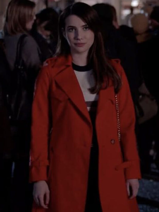 Serena Belinda American Horror Story S07 Red Coat