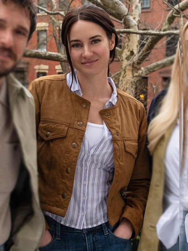 Shailene Woodley Count My Lies 2026 Suede Jacket