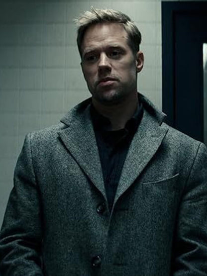 Shaun Sipos Reacher David O’Donnell Gray Wool Coat