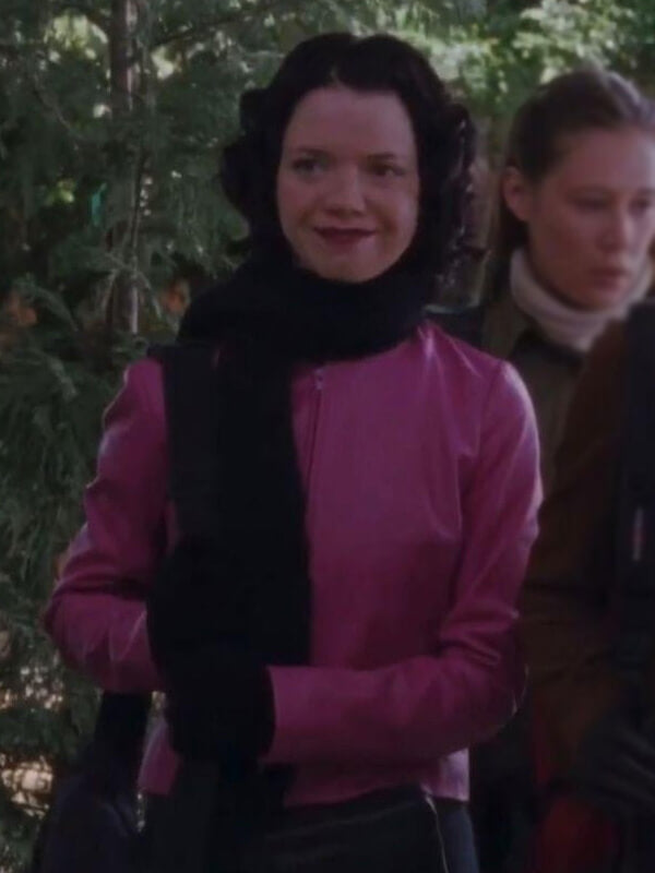Shelly Cole Gilmore Girls Madeline Lynn Pink Leather Jacket