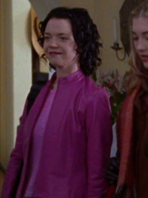 Shelly Cole Gilmore Girls Madeline Lynn Pink Leather Jacket