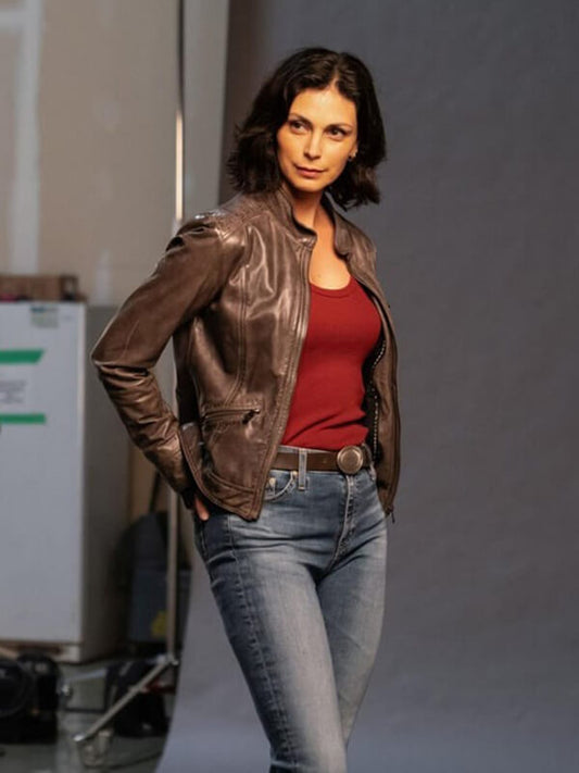 Sheriff Country S01 Morena Baccarin Brown Jacket