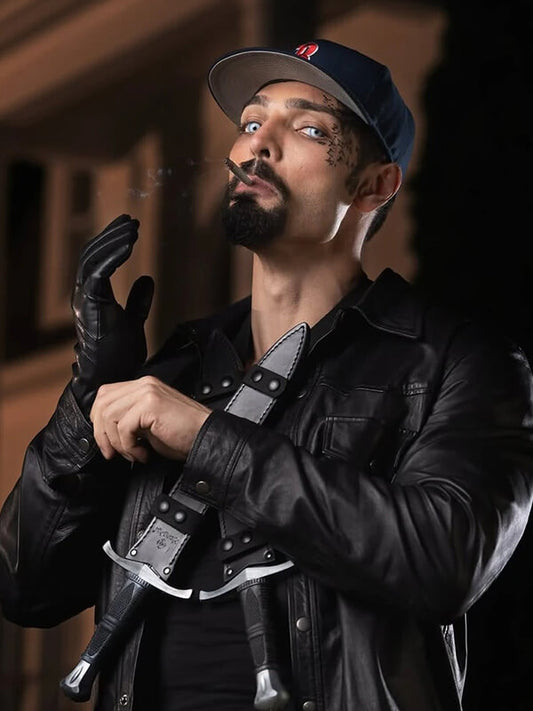 Sia Zami The Black Dagger Brotherhood Vishous Leather Jacket