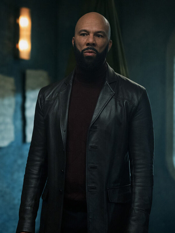 Silo S01 Robert Sims Black Leather Blazer