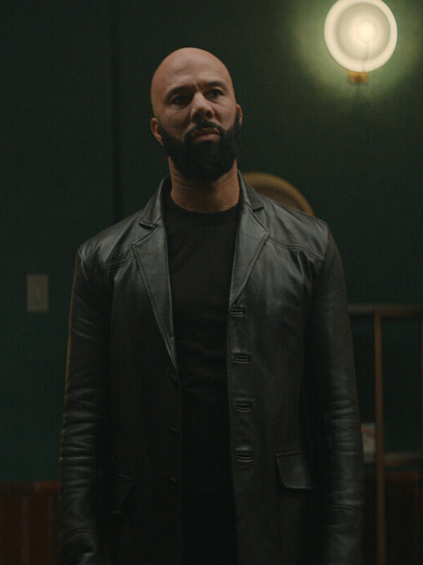 Silo S01 Robert Sims Black Leather Blazer