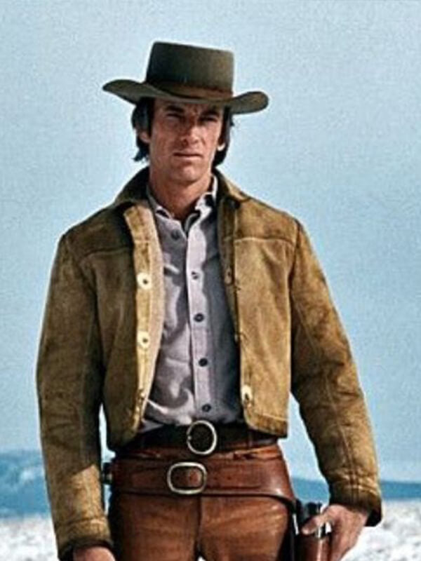Silverado Scott Glenn Beige Suede Leather Jacket