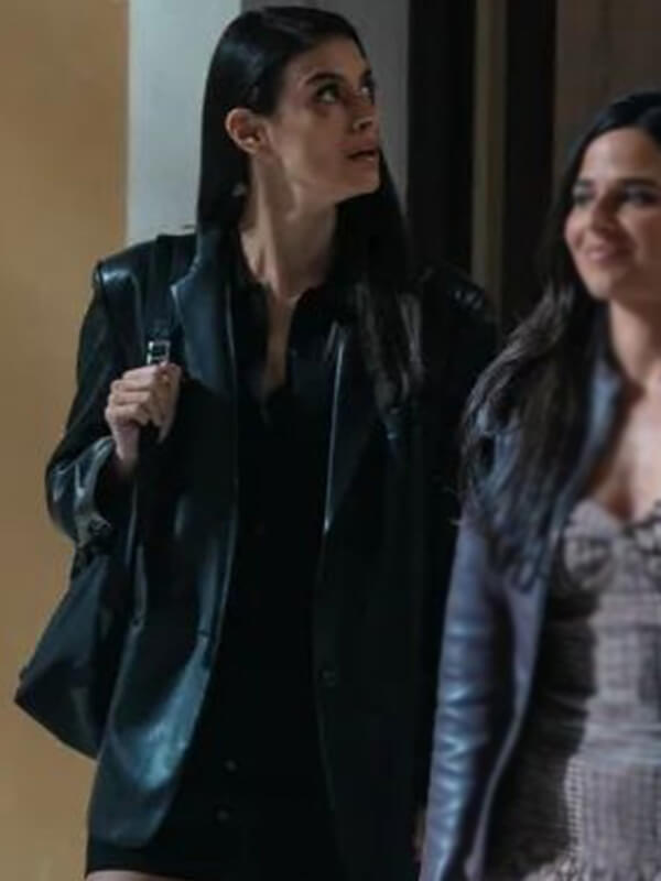 Special Ops Lioness Cruz Manuelos Leather Blazer