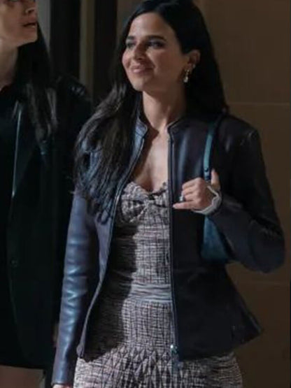 Special Ops Lioness Stephanie Nur Black Leather Jacket