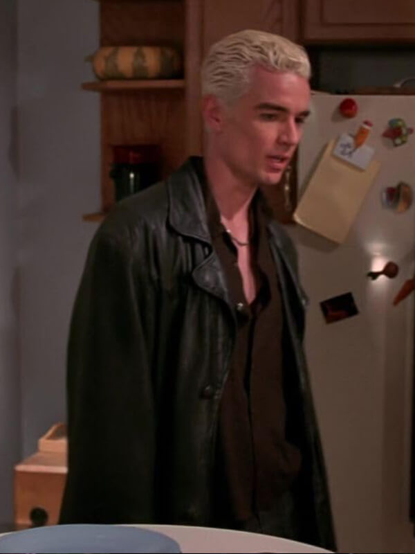 Spike Buffy The Vampire Slayer Black Leather Coat