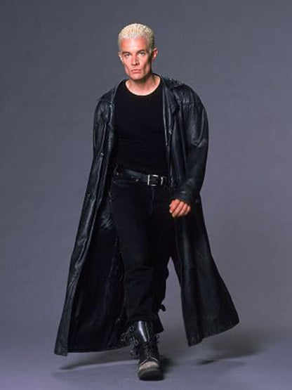 Spike Buffy The Vampire Slayer Black Leather Coat