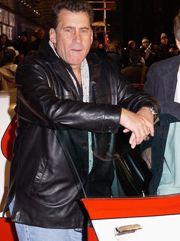Starsky & Hutch David Soul Black Leather Blazer
