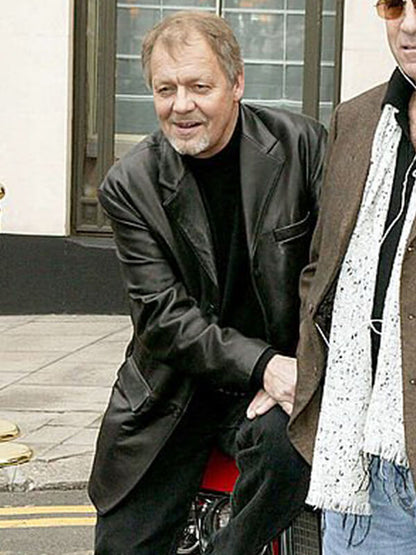 Starsky & Hutch David Soul Black Leather Blazer