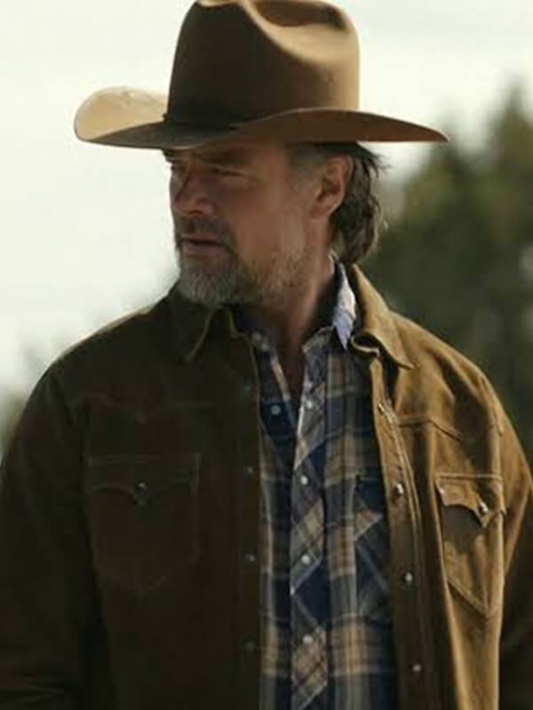 Staten Kirkland Ransom Canyon S01 Brown Suede Jacket