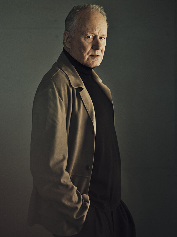 Stellan Skarsgard Sentimental Value 2025 Suede Jacket