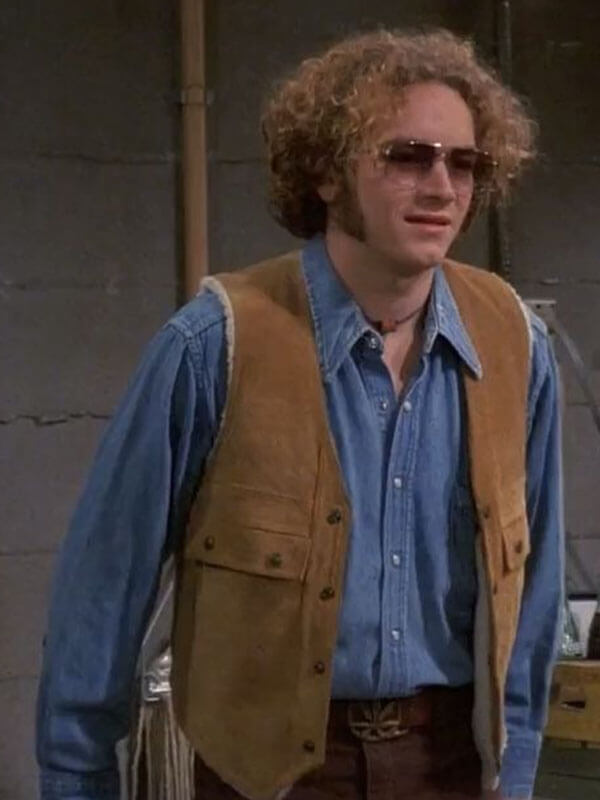 Steven Hyde That '70s Show Brown Suede Vest 