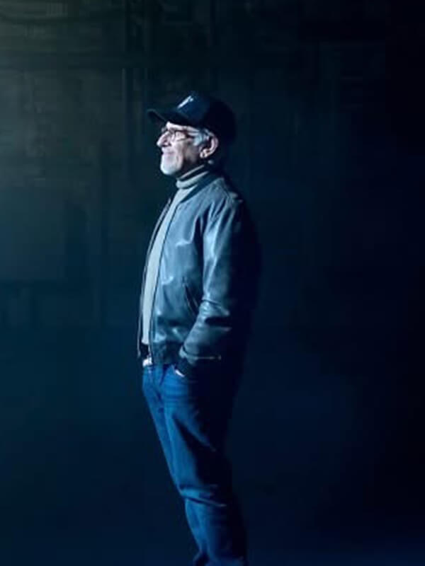 Steven Spielberg Disclosure Day 2026 Leather Jacket