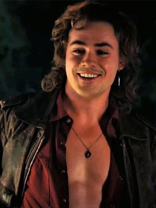 Stranger Things Billy Hargrove Brown Leather Jacket