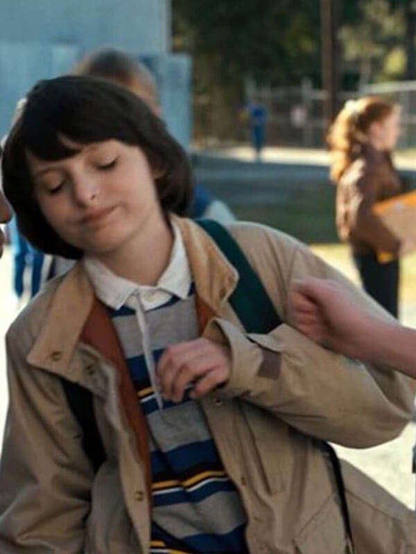 Stranger Things Mike Wheeler Cotton Jacket