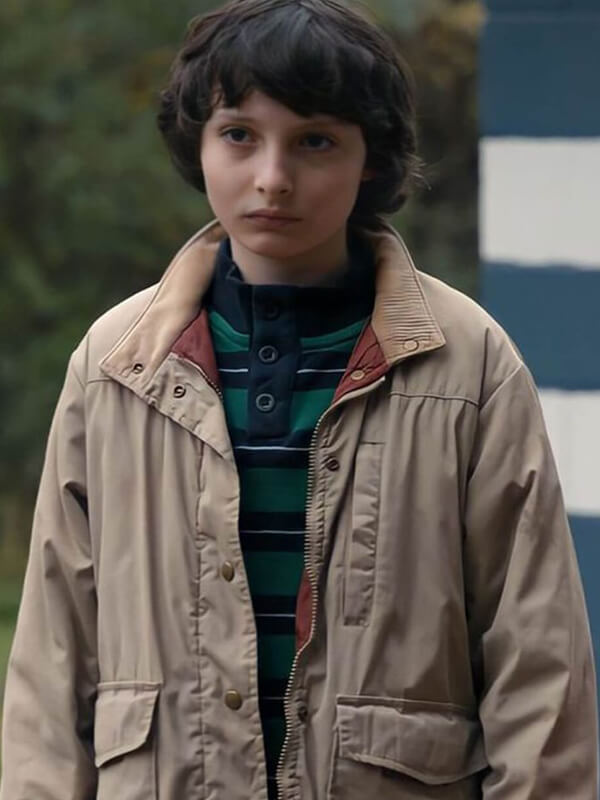 Stranger Things Mike Wheeler Cotton Jacket