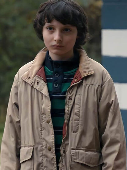 Stranger Things Mike Wheeler Cotton Jacket