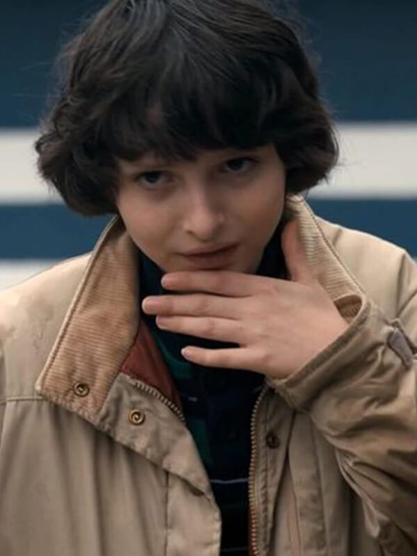 Stranger Things Mike Wheeler Cotton Jacket