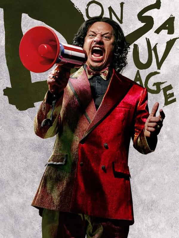 Street Fighter 2026 Eric André Red Blazer