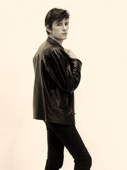 Stuart Sutcliffe Classic Black Leather Jacket
