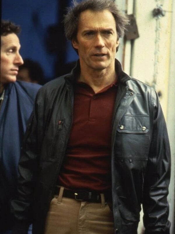 Sudden Impact 1983 Clint Eastwood Leather Jacket