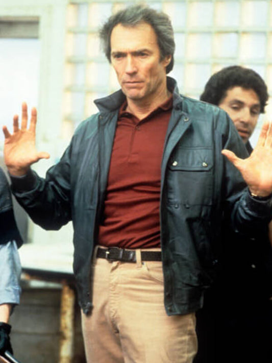 Sudden Impact 1983 Clint Eastwood Leather Jacket