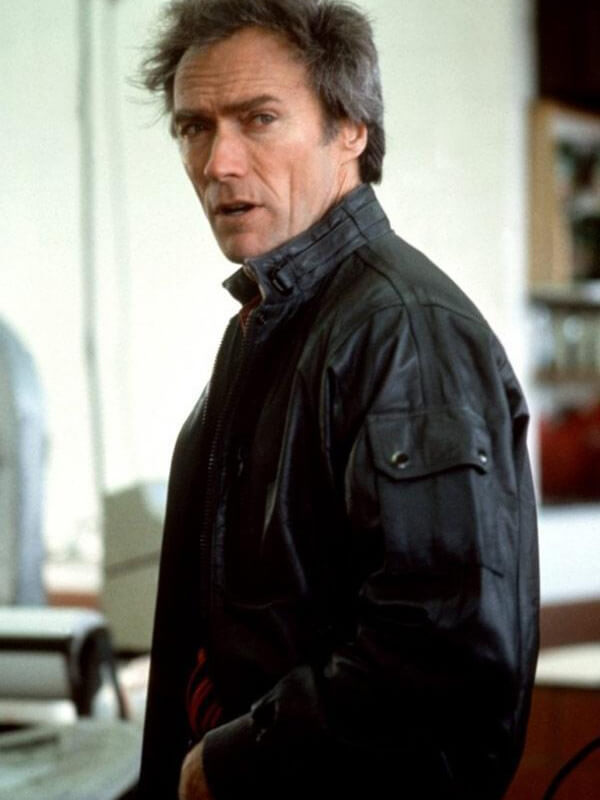Sudden Impact 1983 Clint Eastwood Leather Jacket