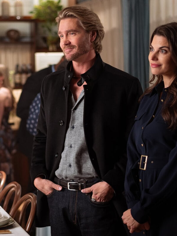 Sullivans Crossing 2026 Chad Michael Murray Wool Coat