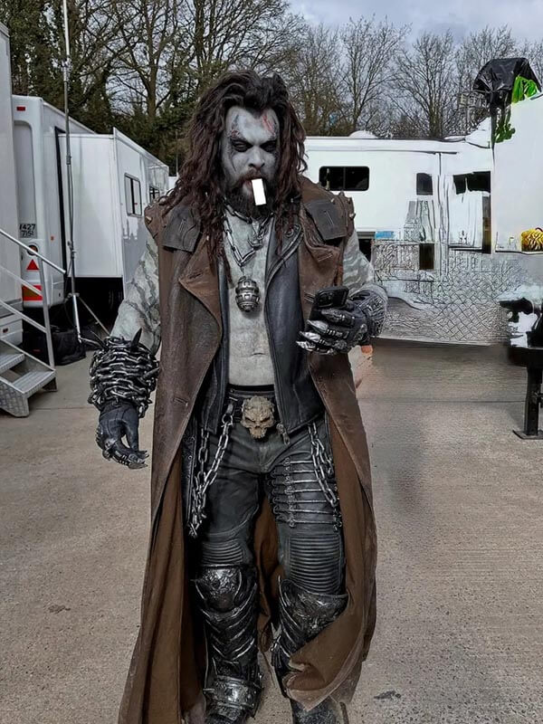 Supergirl 2026 Jason Momoa Brown Leather Coat