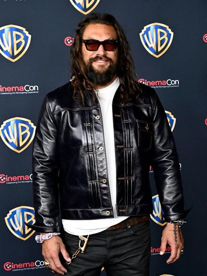Supergirl 2026 Jason Momoa Premiere Leather Jacket