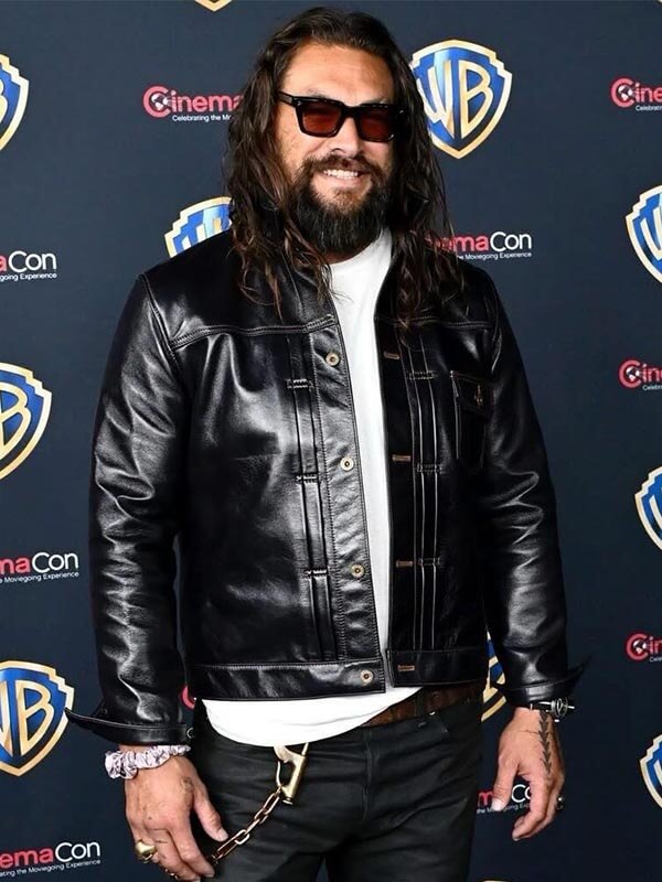 Supergirl 2026 Jason Momoa Premiere Leather Jacket
