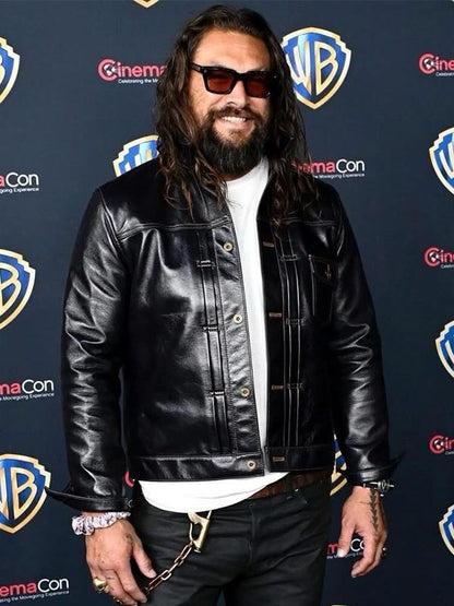 Supergirl 2026 Jason Momoa Premiere Leather Jacket