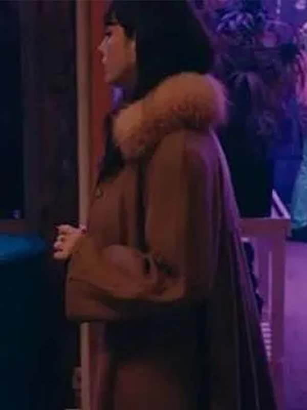 Susie Glass The Gentlemen S01 Brown Wool Coat