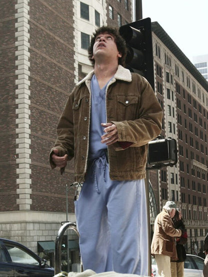 T.R. Knight Grey's Anatomy Brown Corduroy Jacket