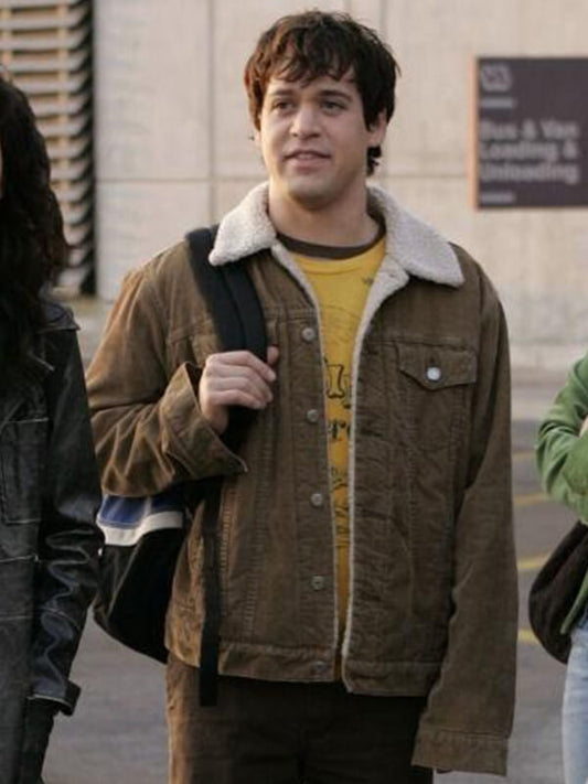 T.R. Knight Grey's Anatomy Brown Corduroy Jacket