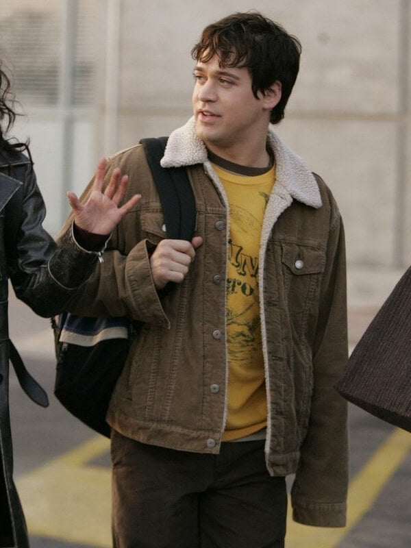 T.R. Knight Grey's Anatomy Brown Corduroy Jacket