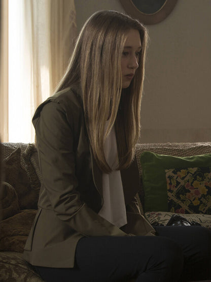 Taissa Farmiga American Horror Story S03 Cotton Blazer