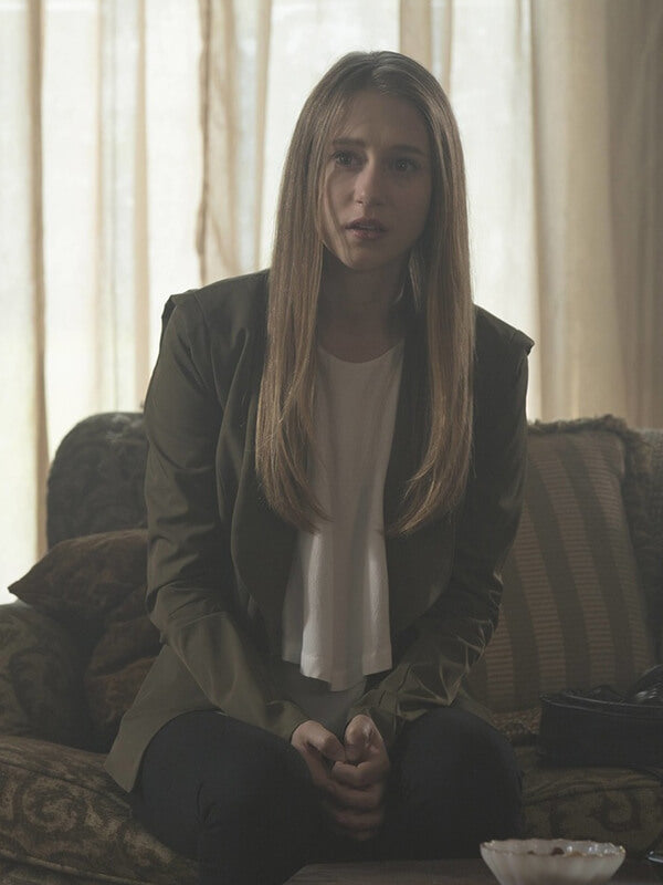 Taissa Farmiga American Horror Story S03 Cotton Blazer